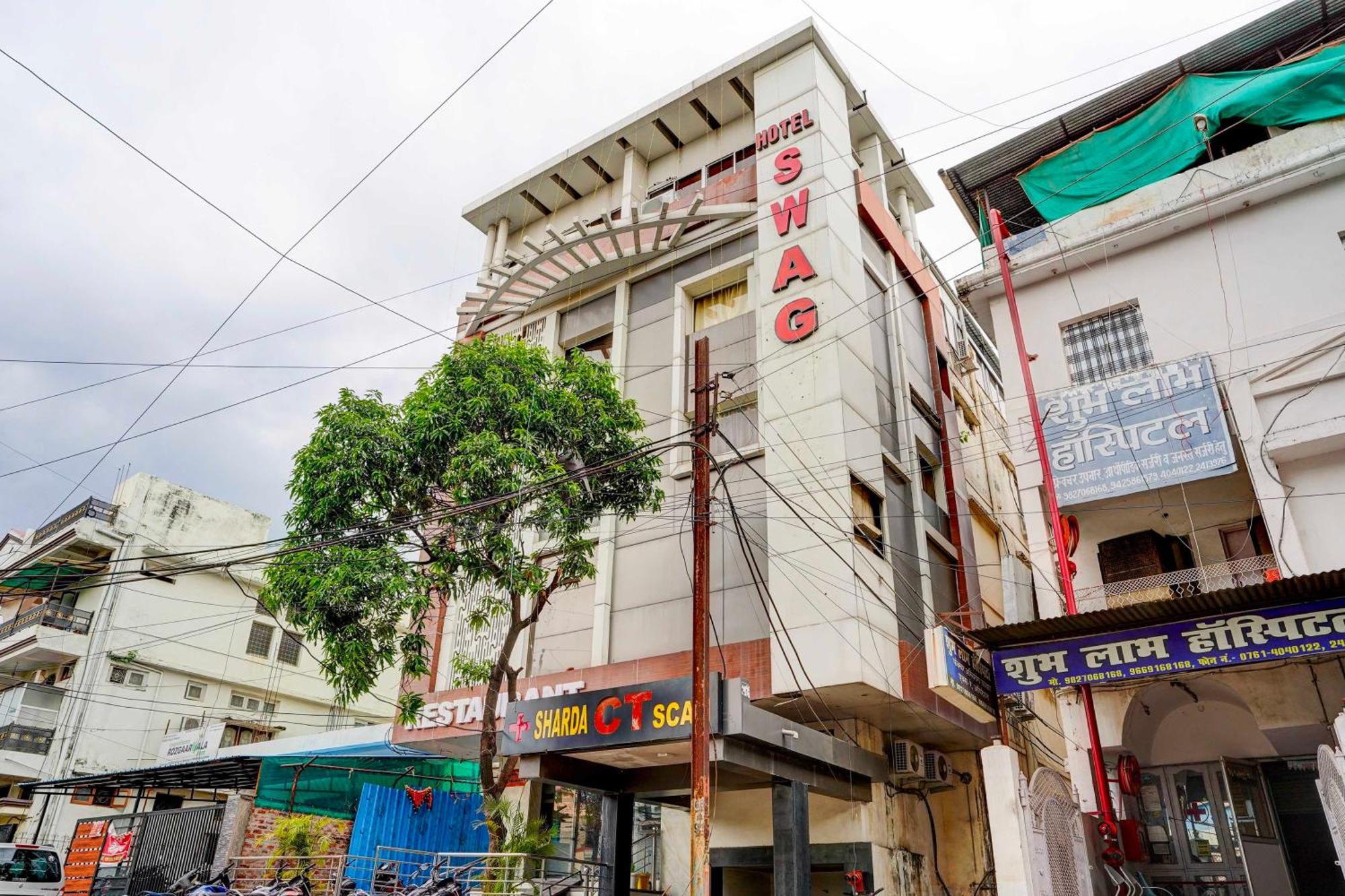 Hotel O Swag Jabalpur Bagian luar foto