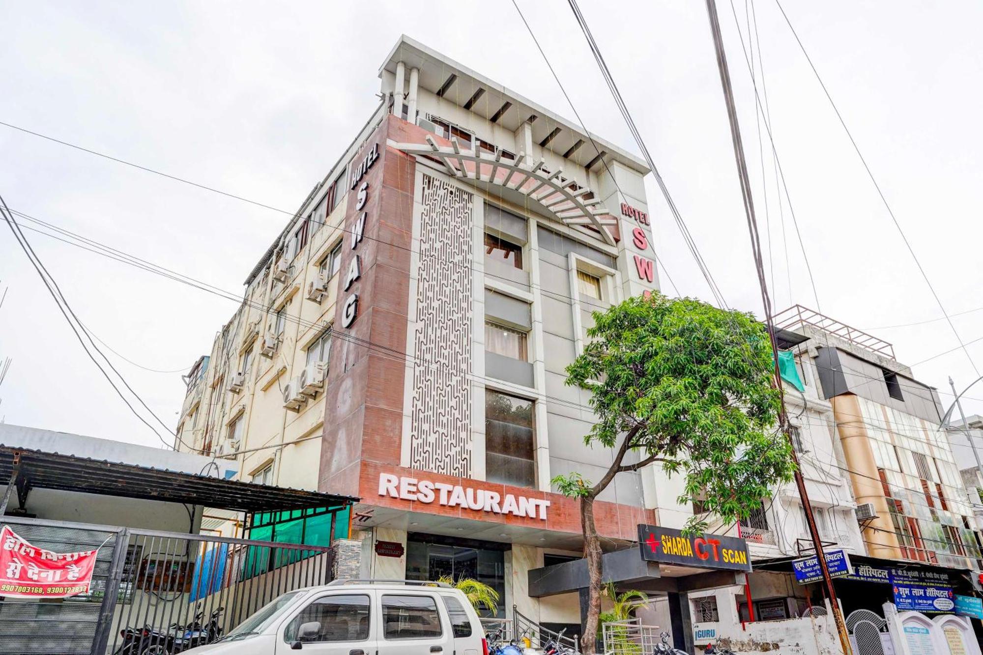 Hotel O Swag Jabalpur Bagian luar foto